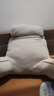 無(wú)印工坊 無(wú)印良品織物旗下靠枕床頭靠背墊床上靠枕軟包宿舍沙發(fā)抱枕靠墊 曬單實(shí)拍圖
