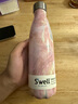 SWELL保溫杯不銹鋼保溫瓶戶外運(yùn)動保冷水杯七夕開學(xué)禮物玫瑰晶洞 500ml 曬單實拍圖