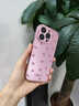 與樂（yule）【四葉草】適用iPhone16e磨砂玻璃手機殼蘋果15自帶鏡頭膜14promax全包防摔高級感保護套13女12男 【梅子色】 iPhone16pro 曬單實拍圖