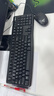 羅技（Logitech）MK120 鍵鼠套裝 有線(xiàn)鍵鼠套裝 辦公鍵鼠套裝 電腦鍵盤(pán) USB即插即用 全尺寸 黑色 曬單實(shí)拍圖