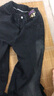 女童牛仔褲春秋中大童韓版洋氣闊腿褲百搭女孩寬松顯瘦直筒長(cháng)褲潮 黑色 160cm 曬單實(shí)拍圖