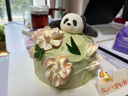 好利來(lái)生日蛋糕竹間粉櫻茶香龍井青提味兒童節動(dòng)物奶油水果蛋糕同城配送 茶香龍井青提口味 最寬處13cm*h7.5cm 曬單實(shí)拍圖