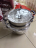 美廚（maxcook）304不銹鋼蒸鍋28CM 三層復(fù)底 燃?xì)鉅t電磁爐通用 曬單實拍圖