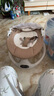 活石（LIVING STONES）定型枕頭嬰兒0-6個月睡圓頭嬰兒枕頭0-1歲糾正偏頭型新生兒童枕頭 白藍 【0-6個月】7A抗菌+涼暖雙面 0-2歲寶寶定型枕頭可機洗 曬單實拍圖
