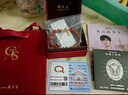 周大生喜樂安康牌串珠女款和田玉紅豆手串國風閨蜜生日禮物送女友 曬單實拍圖