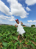富羅迷女童連衣裙夏季甜美無(wú)袖公主裙小女孩生日演出禮服裙 白色  120  曬單實(shí)拍圖