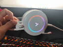 雷柏（Rapoo）VH160S升級款有線(xiàn)游戲耳機 三角洲行動(dòng)fps 明末淵虛之羽聽(tīng)聲辨位打瓦頭戴式7.1聲道RGB背光 白色 曬單實(shí)拍圖