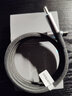 CUKTECH酷態(tài)科磁吸充電線Type-C數(shù)據(jù)線ctc編織240W功率6A電流PD3.1快充適用蘋果16/15/iPad/筆記本/小米1m 曬單實拍圖