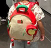 MiDeerMiDeer戶(hù)外功能系列幼兒背包可愛(ài)雙肩包-小蘋(píng)果（S) 曬單實(shí)拍圖