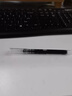 得力(deli)速干直液筆簽字筆 0.5mm全針管學生中性筆 辦公水筆直液式走珠筆 黑色30支/盒33788 曬單實拍圖