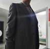 布先生男裝新款秋裝絲光棉長(cháng)袖t恤男士商務(wù)休閑上衣T恤衫BT3769 月巖灰 XL (180) 曬單實(shí)拍圖