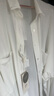 COCOBELLA微透視蝙蝠袖休閑白襯衫女Oversize遮陽(yáng)開(kāi)衫SR3193 白色 M 曬單實(shí)拍圖