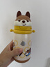 babycare兒童保溫杯小松鼠嬰兒寶寶學(xué)飲杯不銹鋼吸管水杯壺學(xué)生上學(xué)450ml 曬單實拍圖