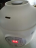 美的（Midea）電燉鍋1-2人電燉盅隔水燉鍋家用燕窩燉盅陶瓷燉湯盅電燉鍋嬰兒輔食小燉鍋煲湯電燉鍋電砂鍋煲湯鍋 1L 【1L=3碗 防燙把手】DZE1066 曬單實(shí)拍圖