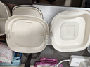 蘇泊爾（SUPOR）電熱飯盒 加熱飯盒 保溫飯盒 1L大容量免注水低音不粘內(nèi)膽分隔飯盒 可插電上班族便攜式 熱飯神器 1L 【麥飯石不沾內(nèi)膽】 曬單實拍圖