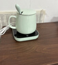小熊（Bear）加熱杯墊陶瓷杯套裝恒溫電熱杯墊辦公室家用熱牛奶神器55度養生保溫杯暖奶熱奶器暖暖杯教師節禮物 DRBD-C16J5加熱杯墊+陶瓷杯套裝 0.3L 曬單實(shí)拍圖