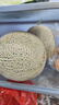京鮮生 網(wǎng)紋蜜瓜 2粒裝 凈重4-5斤 單果2斤起 生鮮水果禮盒 曬單實拍圖
