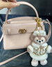 CHARLES&KEITH鏈條單肩腋下托特包流浪包包女包女友生日七夕禮物CK2-20671559 White白色 M 曬單實(shí)拍圖