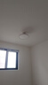 惠普全光譜護眼吸頂風扇燈LED吊扇燈靜音隱形扇葉遙控中山燈具包安裝 曬單實拍圖