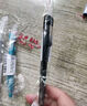 斑馬牌（ZEBRA）子彈頭按動中性筆0.5mm  真好系列藍筆 學生刷題筆記寫字筆 辦公用簽字筆 C-JJ3 藍色 單支裝 曬單實拍圖
