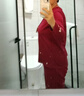 真維斯（JEANSWEST）黑色長(cháng)袖t恤女春秋2025新款設計感純棉內搭打底衫大碼休閑上衣 曬單實(shí)拍圖