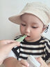 馬博士指套牙刷嬰兒硅膠手指套牙刷1-3歲寶寶乳牙刷牙齒舌苔清潔器綠色 曬單實(shí)拍圖
