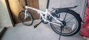 大行（DAHON）HAT061折疊自行車20英寸6速成人男女通勤休閑變速單車 白色 曬單實(shí)拍圖