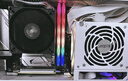 超頻三(PCCOOLER) 降龍V53B 黑色 CPU散熱器（53mm/ITX下壓式/9cm薄扇/5熱管/回流焊工藝） 曬單實(shí)拍圖