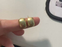 ZEGL簡(jiǎn)約弧面耳釘女耳飾耳釘925銀針氣質(zhì)高級感七夕情人節禮物送女友 曬單實(shí)拍圖