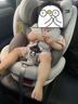 貝倍適兒童安全座椅汽車通用0-4-12歲寶寶嬰兒旋轉(zhuǎn)車載isofix便攜坐椅 尊享灰（硬接口+上拉帶+側(cè)防） 曬單實(shí)拍圖