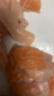 百味殿新鮮新疆三文魚(yú) 生鮮刺身生魚(yú)片海鮮水產(chǎn)冷凍冰鮮中段三文魚(yú)去皮 【特級(jí)厚魚(yú)】?jī)糁卸握麎K 1200g 曬單實(shí)拍圖