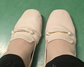 意爾康王子特價(jià)撿漏25春季單鞋女氣質(zhì)通勤一腳蹬淑女豆豆鞋女小皮鞋 【廠家24H速發(fā)】杏色956-2 39 曬單實(shí)拍圖