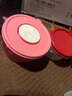 特百惠（Tupperware）MM圓形迷你儲藏保鮮收納盒4件套食品級水果零食干貨防潮 200ml*4 曬單實(shí)拍圖