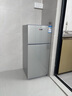 志高電冰箱雙門(mén)家用節(jié)能冰箱出租屋冷藏冷凍環(huán)保迷你冰箱辦公室公寓租房宿舍低噪電冰箱 S192銀色一級(jí)能效【萬(wàn)人推薦】 曬單實(shí)拍圖