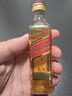 尊尼獲加紅方紅牌 蘇格蘭調和型威士忌 洋酒 紅牌50ml 曬單實(shí)拍圖