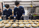束揚秋季廚師工作服長(cháng)袖定制服裝男酒店餐廳食堂后廚房專(zhuān)用廚師服套裝 【親膚舒適+耐磨耐穿】白色上衣 XL 曬單實(shí)拍圖