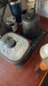 吉谷（K·KOU）全自動(dòng)雙邊上水電熱水壺電燒水壺電茶壺鍋壺同煮 茶臺燒水壺一體桌茶具套裝泡茶1.0L+0.8L TC017B 曬單實(shí)拍圖