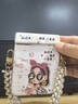 FEIIE【中軸創(chuàng  )意·帶掛鏈】適用華為Pocket2手機殼P60POCKET磁吸中軸折疊屏保護套p50油畫(huà)小富婆S可愛(ài)潮 帶短款手鏈【油畫(huà)小富婆白】高端皮紋款 華為 Pocket 2 曬單實(shí)拍圖