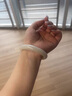 拾想新疆和田玉手鐲女款羊脂白玉手鐲青白少女款玉鐲玉石帶證書(shū) 圈口51 曬單實(shí)拍圖