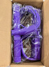 李寧（LI-NING）六根腳蹬拉力器彈力繩健身器材仰臥起坐輔助器腳踏卷腹家用普拉紫 曬單實(shí)拍圖