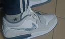 耐克（NIKE）Jordan官方耐克喬丹AJ312男子運動鞋秋季緩震低幫CD7069 124白/深藏青/淺灰/冷灰 43 曬單實拍圖