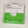 貝爾金（BELKIN）充電器 PD快充蘋果充電器 30W便攜充電頭 Type-C手機(jī)iPhone充電頭 C口電源適配器 曬單實(shí)拍圖