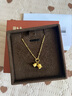金至尊（3DG Jewellery） 黃金吊墜鈴蘭花999足金鏈墜不含項(xiàng)鏈生日禮物計(jì)價(jià) 金重1.85克（配珠寶禮盒） 曬單實(shí)拍圖
