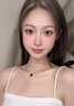 ROS MILLAR18k金玫瑰金色四葉草項(xiàng)鏈女士鎖骨鏈吊墜新款生日禮物送女友 朱砂石項(xiàng)鏈＋證書＋告白禮盒 曬單實(shí)拍圖