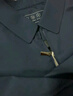 SHANSHAN男士短款輕薄羽絨服男秋冬商務(wù)休閑翻領(lǐng)鴨絨保暖行政夾克款 藏青色 4XL /195 曬單實拍圖