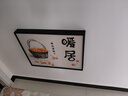 柳鶯花燕現代輕奢電表箱裝飾畫(huà)新款遮擋畫(huà)電閘箱配電箱壁畫(huà)客廳電表盒掛畫(huà) A-暖居生活 50X40遮蓋40cmX30cm表箱 右推拉款 曬單實(shí)拍圖