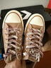 匡威（Converse）官方 All Star Lift女低幫厚底鞋休閑板鞋A11619C A11619C 37.5 曬單實(shí)拍圖