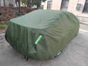 HAPOWER長安cs75plus/cs55/cs35逸動歐尚z6/x5/x7unit/univ車衣車罩防曬 【軍綠色】煥新升級600D航天級牛津布+贈送收納袋 長安UNI-V【100%牛津布車衣】 曬單實(shí)拍圖