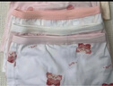 尼多熊女寶寶純棉四角內(nèi)褲兒童平角短褲女孩中大童褲頭不夾PP4條裝 曬單實(shí)拍圖