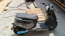 五星鉆豹電動車72V20AH電動輕便摩托車成人外賣車800W大功率電機長續(xù)航電動車 N1 星暮灰/合金白 曬單實拍圖